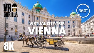 Vienna, Austria Guided Tour in VR - Virtual City Trip - 8K 360 Video (short)