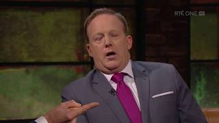 Sean Spicer on Donald Trump's comments about women | The Late Late Show | RTÉ One