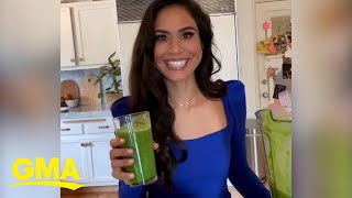 How to make the celeb-favorite glowing green smoothie l GMA