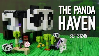 The Panda Haven! LEGO Minecraft 21245 Early Review