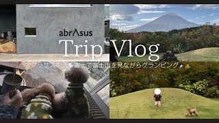 【Trip Vlog】富士山一望🗻一棟貸しグランピング🌲久しぶりの旅行を満喫🌿,,（abrAsus hotel/家族旅行）