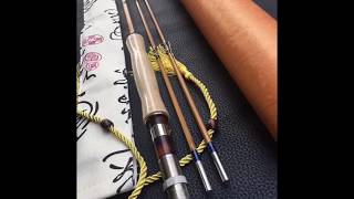 ZHUSRODS bamboo fly rod  8’0”