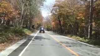 2015年10月20日　日光第一いろは坂の紅葉（見頃）【車載動画】