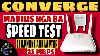 Speed test July 2020 Update |25 Mbps| CONVERGE FIBER X