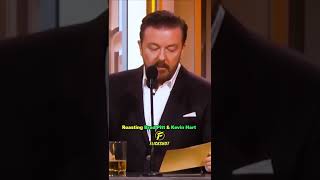 Ricky Gervais ROASTS Brad Pitt & Kevin Hart