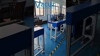 Vacuz 16 Spindles Transformer Bobbin Automatic Coil Needle Winding Taping Soldering Machine Line