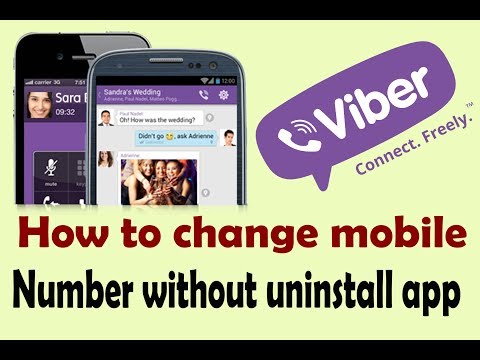 How to change Viber phone number/name/profile photo without uninstall app How to change Viber phone number/name/profile photo without uninstall app