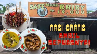 GA MASUK AKAL! 10 RIBU UDAH BISA DAPETIN DAGING KAMBING DENGAN NASI SEPUASNYA, MUANTEP LUR!!!