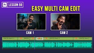 How to Edit Multi Camera Sequence in Premiere Pro | EP 59