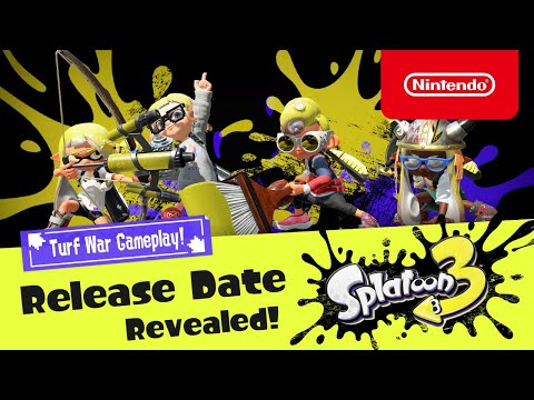 The latest Splatoon 3 trailer gives us a release date