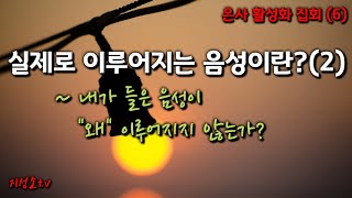 초초강추!!! 실제로 이루어지는 음성이란?(2) - 내가 들은 음성이 왜 이루어지지 않는가?