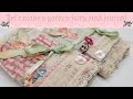 How to make a GARDEN FAIRY Junk Journal. Learn to make a simple paper bag journal! #junkjournal