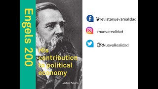 Engels 200 His contribution to Political Economy Session 1