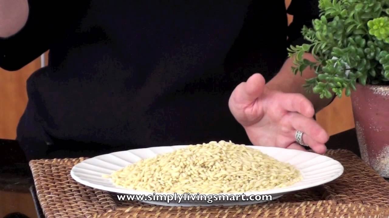 Food Storage Grain - Orzo - YouTube