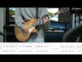 【tab】blueberry nights macaroni empitsu guitar cover