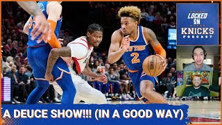 Deuce McBride Drops A Career High As The Knicks Roll Past The Blazers