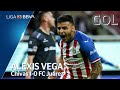 Gol de A. Vega | Guadalajara 1 - 0 Juárez | Liga BBVA MX - Clausura 2020  - Jornada 1