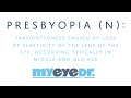 What is Presbyopia?