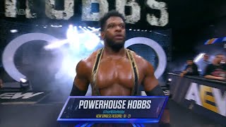 Powerhouse Hobbs Entrance - AEW Dynamite, January 01, 2025