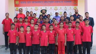 नेपाल एपीएफ स्कुल  TJV Cricket  Day