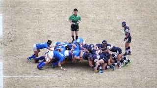 【第20回全国高校選抜ラグビー選手権】桐蔭学園（神奈川）vs御所実業（奈良）【前半戦】