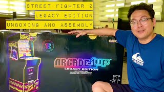 Street Fighter 2 Legacy Edition Arcade 1UP Unboxing and Full Assembly | Dream Come True