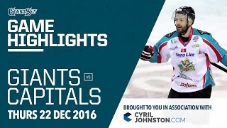 HIGHLIGHTS: Stena Line Belfast Giants vs Edinburgh Capitals