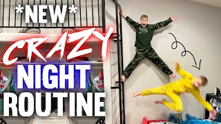 Our CRAZY Twin Night Routine!