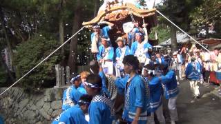 平成２６年度　南河内郡太子町夏祭り　科長神社宮出　後屋町