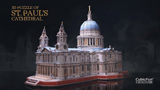 St Paul's Cathedral CubicFun 3D Puzzle Assembling
