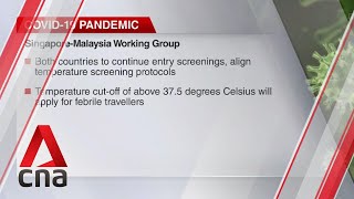 COVID-19: Singapore, Malaysia discuss protocol to send back symptomatic travellers at checkpoints