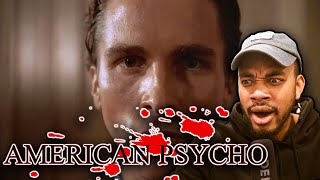 FILMMAKER MOVIE REACTION!! American Psycho (2000) FIRST TIME REACTION!!