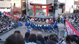 長崎くんち中日八坂神社麹屋町川船奉納(3)（平成26年10月8日）