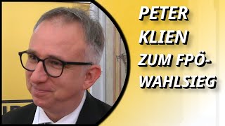 Satiriker Peter Klien (ORF) über den Wahlsieg der FPÖ in der Steiermark - Inside Politics Ep: 86/7