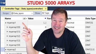 Studio 5000 Arrays. 1, 2, and 3 Dimensional Arrays