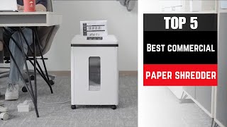 ✅ Best commercial paper shredder: Commercial paper shredder (Buying Guide)