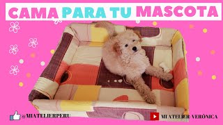 ❤️CAMA PARA MASCOTA SUPERFÁCIL