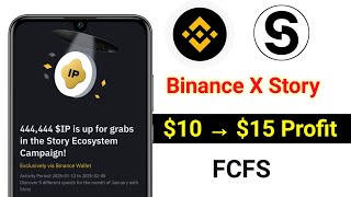 Binance web3 Story protocol Campaign || Story protocol Airdrop || 888k IP token reward