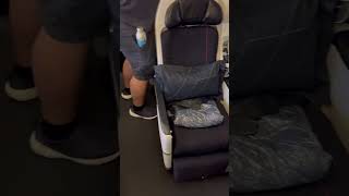 Premium economy on Air France flight #shorts #airplane #economyclass #airfrance