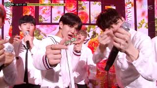 [뮤직뱅크] 3월 마지막 주 1위 Wanna One(워너원) - ‘BOOMERANG(부메랑)’ 세리머니 Cut 20180403