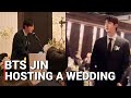 절친의 결혼식 사회를 맡은 석진이 BTS Jin Spotted Hosting a Wedding After 'Super Tuna' Release 2024