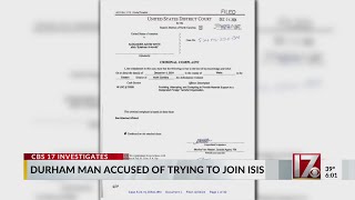 Durham man accused of trying to join ISIS