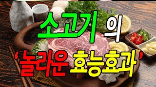 [효능백과사전] 소고기 효능, 소고기 놀라운 효능효과 꼭 알아야 할 7가지 정보, 먹는방법, 문헌정보, 뉴스 자료, 실제사례