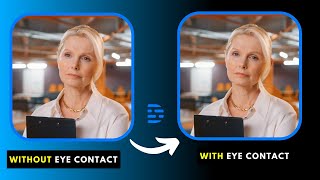 How to Use the Eye Contact Feature in Descript