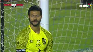 من ضربة ثابتة مصطفى شلبي يسجل هدف إنبي الأول فى شباك الأهلى | الدورى المصرى 2021-2022