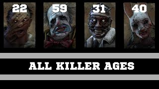 ALL Killer AGES - Dead by Daylight