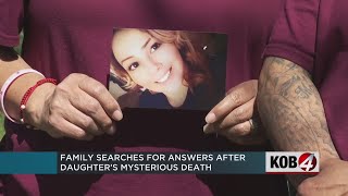 Albuquerque family searches for answers in daughter's death