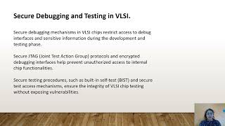 Hardware Security In VLSI