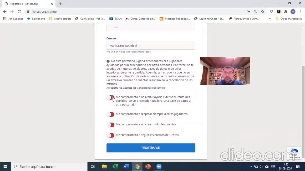 Como Entrar A Lichess Youtube
