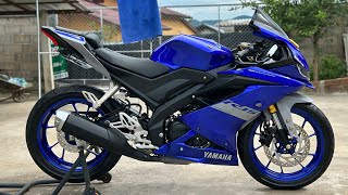 🎥 รีวิว Yamaha YZF-R15 ปี2021 วิ่ง 3,700 กิโลแท้ / EP.205 By PeeJun BIGBIKE Phayao 😁